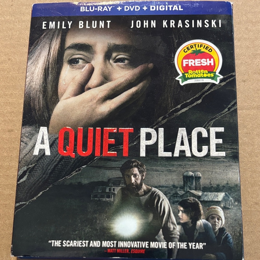 A Quiet Place Blu-ray DVD Digital